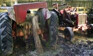 Salvaged tractors